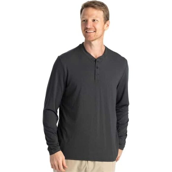 Free Fly Mens Henley XXL - NWT - Picture 1 of 3